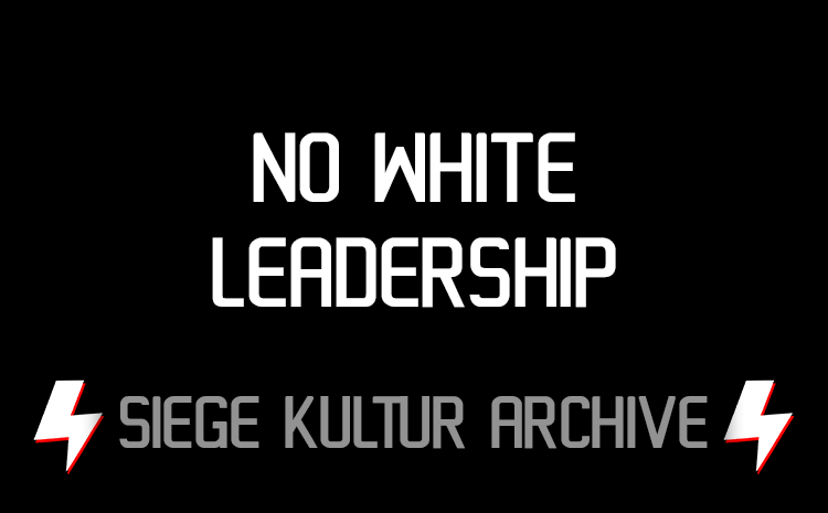 No White Leadership