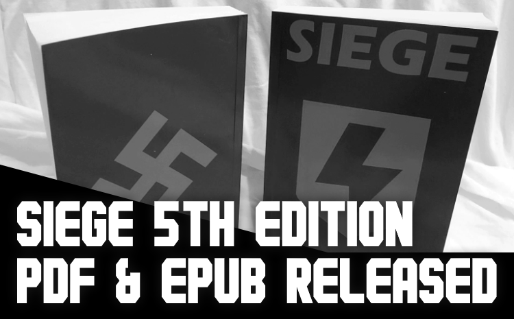 Siege 5th Edition PDF & Epub now available
